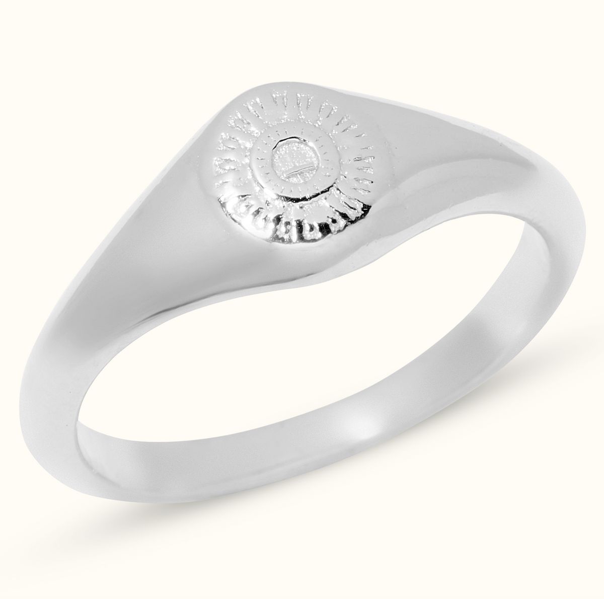 Ocean of Mercy Jewelry Eucharist Ring Catholic Devotional rings The Little Catholic
