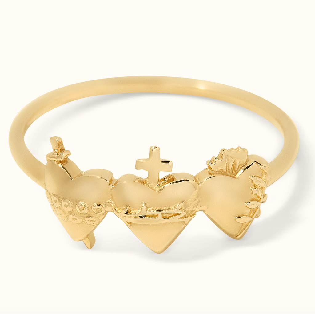 Religious & Catholic Rings in Gold & Silver | The Little Catholic
