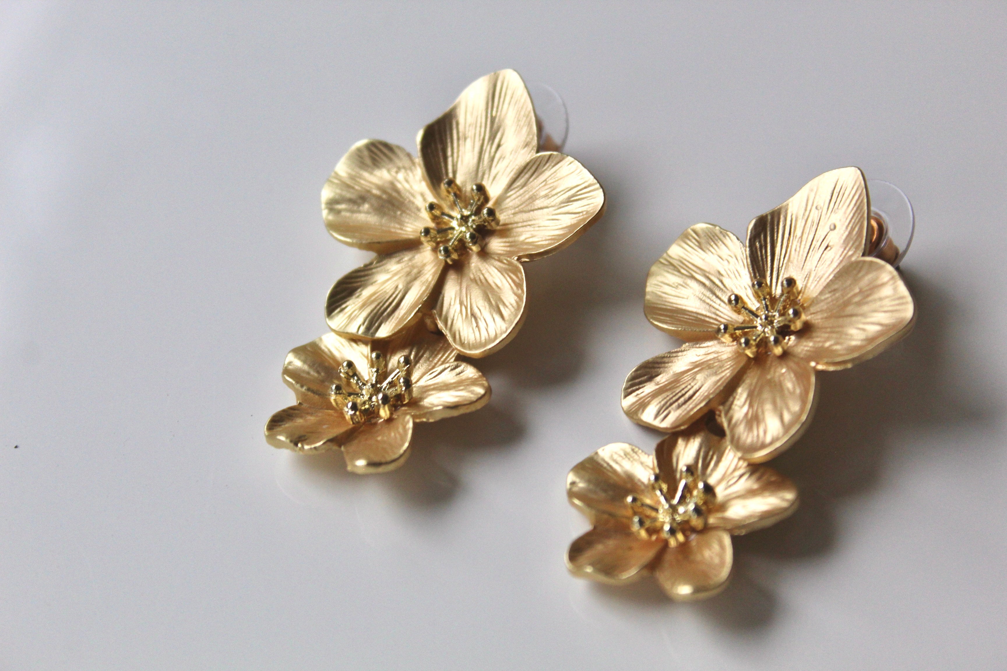 Flower Drop Earrings – The Little Catholic
