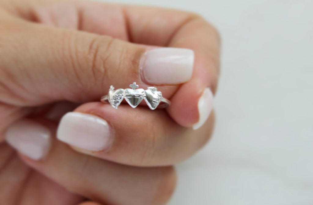 Religious & Catholic Rings in Gold & Silver | The Little Catholic
