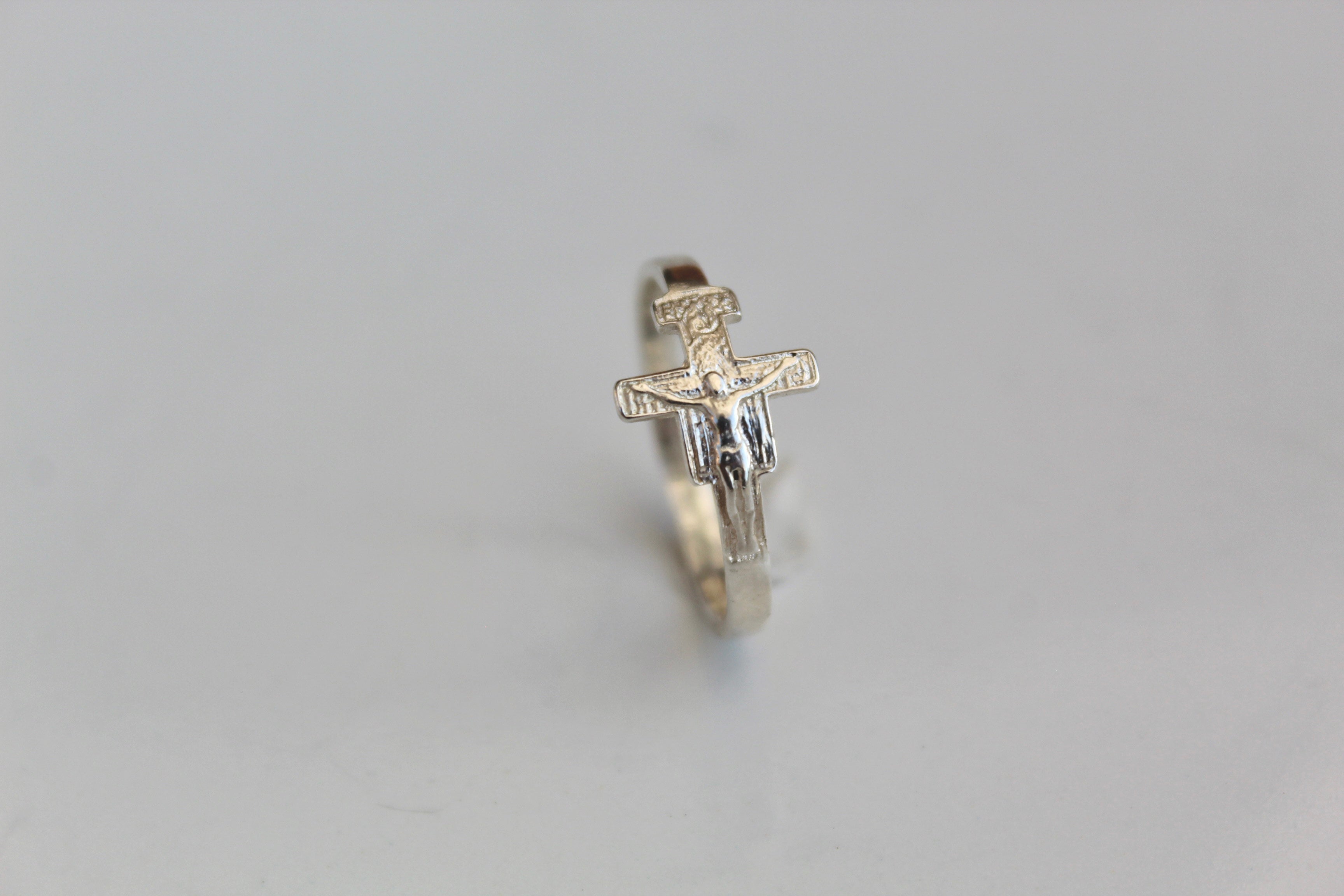 San Damiano Crucifix Ring - Best Catholic Rings – The Little Catholic