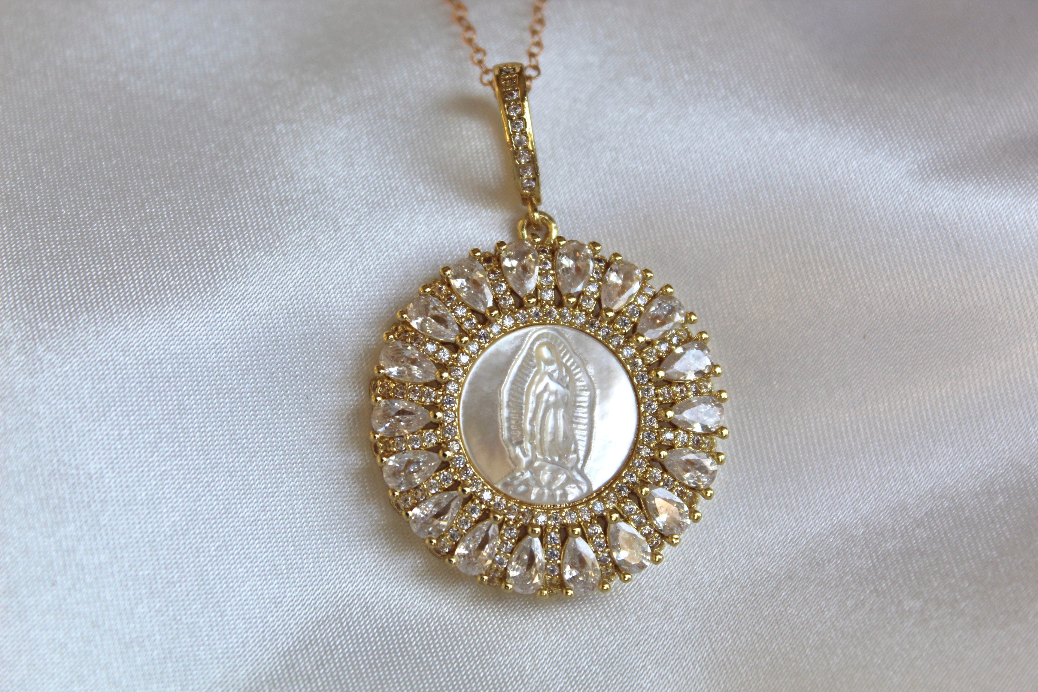 Virgin Mary - Gold – Huerta Jewelry